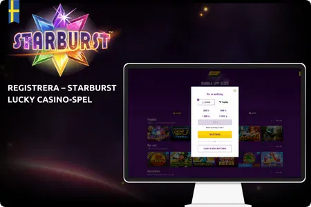 Lucky Casino Starburst Registrera