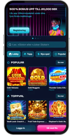 Välj ett svenskt casino